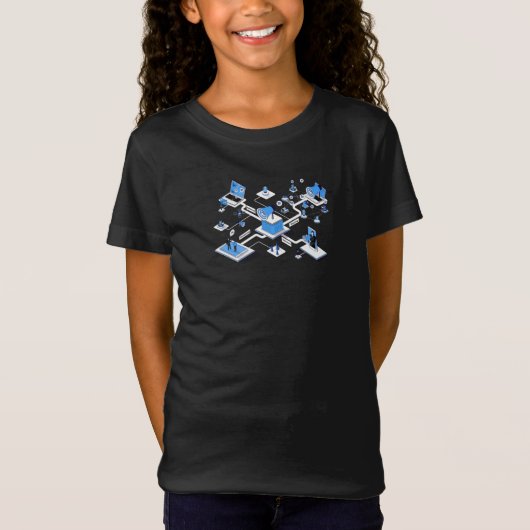 elegante kinder t-shirts (Voorkant)