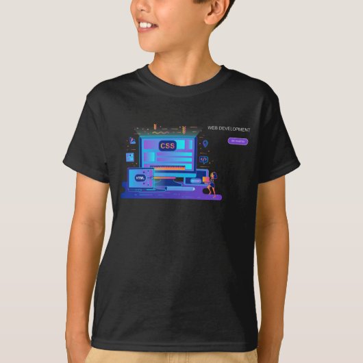 elegante kinder t-shirts (Voorkant)