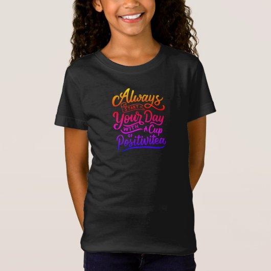 elegante kinder t-shirts (Voorkant)
