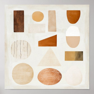Elegante kinderkamer decor Bauhaus geïnspireerde k Poster