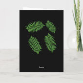 Elegante Klasse Bracken Bruiloft Bedankt (Achterkant)