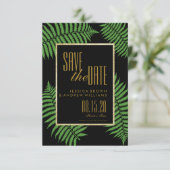 Elegante Klasse Bracken Save The Date (Staand voorkant)