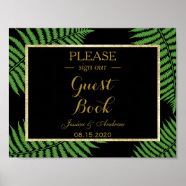 Elegante Klasse Bruidsfeest Bracken Poster