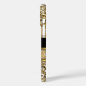 Elegante Klasse Gouden Diamant Glitter Case-Mate iPhone Case (Achterkant / Links)