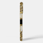 Elegante Klasse Gouden Diamant Glitter Case-Mate iPhone Case (Achterkant / Rechts)
