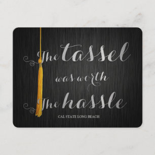 Elegante & Klasse Klas van 2016 Universiteit Afstu Aankondiging