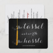 Elegante & Klasse Klasse van 2014 Universiteit Afs Kaart (Voorkant / Achterkant)