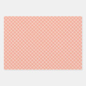 Elegante Klasse Pasen Plaid Cadeaupapier Vel Set (Voorkant 3)