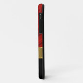 Elegante Klasse Rode Gouden Zwarte Zijde Uitzicht Case-Mate iPhone Case (Achterkant/links)