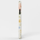 Elegante Klasse Shabby Franse Bloem Kunst Patroon Case-Mate iPhone Case (Achterkant/rechts)