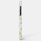 Elegante Klasse Shabby Franse Bloem Kunst Patroon Case-Mate iPhone Case (Achterkant/links)