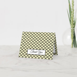 Elegante klasse sint-jakobsschelp vintage retro da bedankkaart