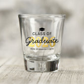 Elegante Klasse van 2025 Afstuderen Gift Shot Glas