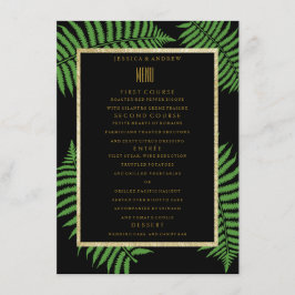 Elegante Klasse Varens Huwelijksmenu Menu