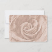 Elegante Klassieke Bloemen Rustieke Huwelijk Save  Save The Date (Achterkant)