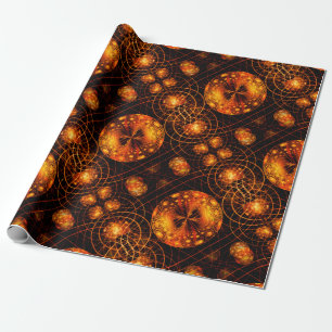 Elegante Klassieke Boho Moderne Gouden #901 Trouwd Cadeaupapier