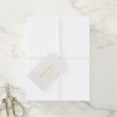 Elegante Klassieke Bruiloft Cadeaulabels (Met Koord)