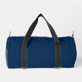 Elegante Klassieke Eenvoudige Marine Blauw Custom Plunjezak (Achterkant)