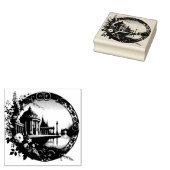 Elegante klassieke esthetiek - tijdloze schoonheid rubberstempel (Gestempeld)