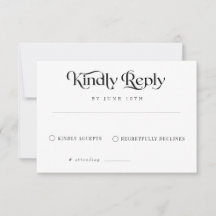 Elegante klassieke kalligrafie bruiloft