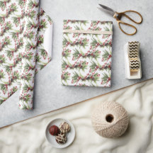Elegante klassieke kerst groen en holly berry