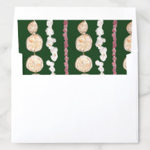 Elegante Klassieke Kerst Guirlande Waterverf