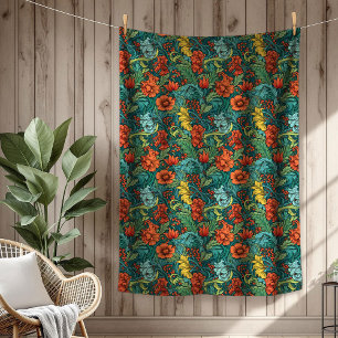 Elegante Klassieke Kunst & Ambachten Iconisch Morr Fleece Deken