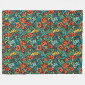 Elegante Klassieke Kunst & Ambachten Iconisch Morr Fleece Deken (Voorkant (Horizontaal))