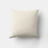 Elegante klassieke minimalistische aangepaste sier kussen (Achterkant)