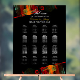 Elegante Klassieke Moderne Trendy Patroon #903 Bru Acryl Bord