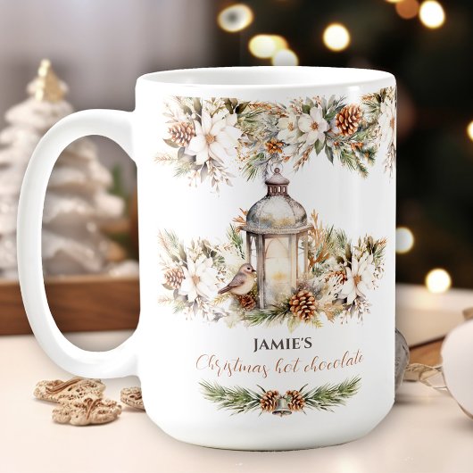 Elegante klassieke naam Hot Chocolate Christmas La Koffiemok