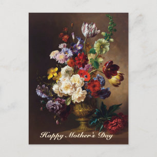 Elegante klassieke Nederlandse Master Stilleven Ku Briefkaart