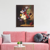 Elegante klassieke Nederlandse Master Stilleven Ku Canvas Afdruk (Insitu (Woonkamer))