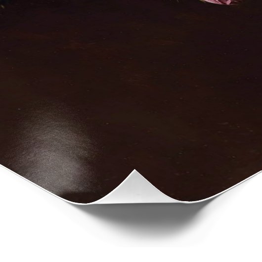 Elegante klassieke Nederlandse Master Stilleven Ku Perfect Poster (Hoek)