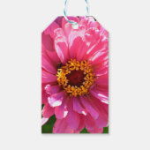 Elegante klassieke roze bloemen bloem moeder madel cadeaulabel (Voorkant)