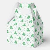 Elegante Klaver Patroon Gable 4.5x2.75x5.5 Bedankdoosjes (Achterkant)