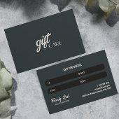 Elegante Kleding Business Zwart Wit Grijs Grijs Visitekaartje