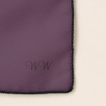 Elegante Kledingkast Voodoo Kleur Monogrammed Sjaa Sjaal<br><div class="desc">Elegante garderobe Voodoo Gekleurde Monogrammed Sjaal. Ontworpen door Claudine Boerner.</div>