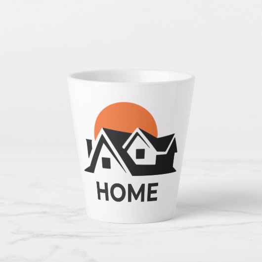 Elegante kleine latte Mok, 12 oz Latte Mok (Voorkant)