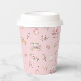 Elegante kleine prinses Baby shower papieren beker