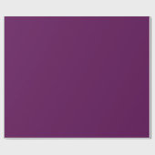 Elegante kleuren - Deep Plum Cadeaupapier (Vlak)