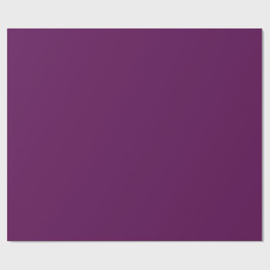 Elegante kleuren - Deep Plum Cadeaupapier (Vlak)