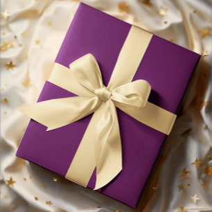 Elegante kleuren - Deep Plum Cadeaupapier