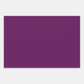 Elegante kleuren - Deep Plum Wrapping Papier Blade Inpakpapier Vel (Voorkant 2)