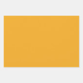 Elegante kleuren - Heldere abrikoos Inpakpapier Vel (Voorkant 3)