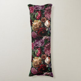 Elegante  kleurrijke bloem lichaamskussen