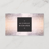 Elegante kleurrijke Confetti Stippen op Pastel Pin Visitekaartje (Voorkant)