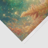 Elegante Kleurrijke Eenhoorn Portret Decoupage Tissuepapier (Detail)