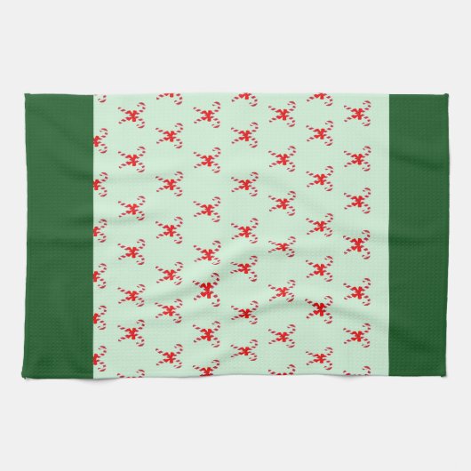 Elegante kleurrijke feestelijke winter vrolijke ke theedoek (Horizontaal)