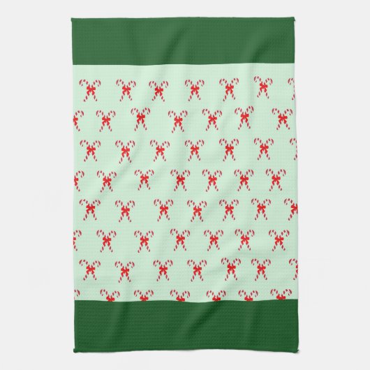 Elegante kleurrijke feestelijke winter vrolijke ke theedoek (Verticaal)